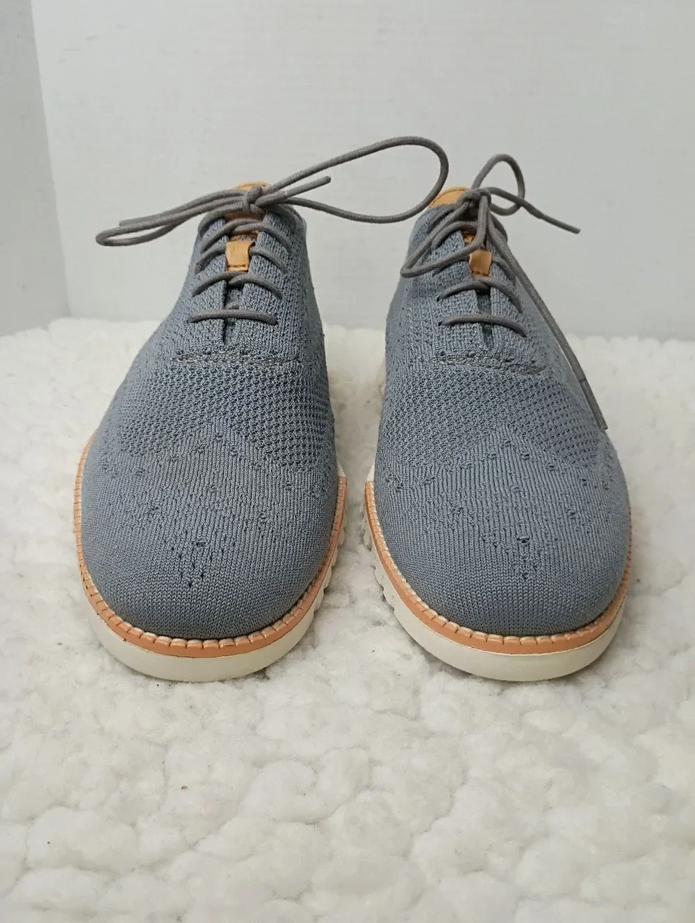 Cole Haan Men's Zerogrand Wingtip Oxford Ironstone Stitchlite Ivory C24944